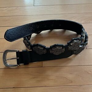Large, Harley-Davidson heavyweight leather belt. 99549